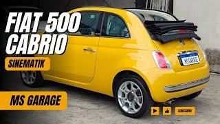 FIAT 500 LOUNGE CABRIOLET - 2015, ODO 8RB, 1.4L A/T - MOBIL SEKEN BANDUNG