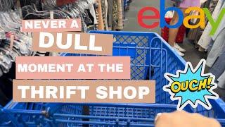 THIS NEW THRIFT STORE ROCKS! THRIFT WITH ME FOR RESALE! TWO THRIFT STORES|Luxury Thrifting