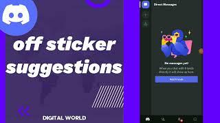 How To turn Off Sticker Suggestions On Discord App 2023