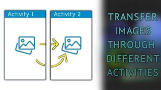 Transfer images across different activities | beginner's tutorial