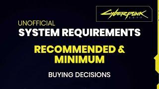 Can I Run Cyberpunk 2077? - Minimum & Recommended System Requirements Had Me Worried