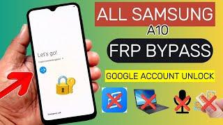 All Samsung A10 FRP Bypass || Google Account Unlock || New Method 2024