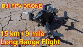 DJI FPV DRONE  Long Range Test!