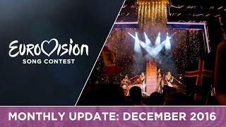 Eurovision Song Contest Monthly Update: December 2016