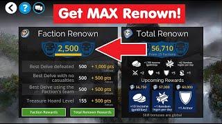 Gems of War New Player Guide 18: Factions! HOW to Get MAX Renown?