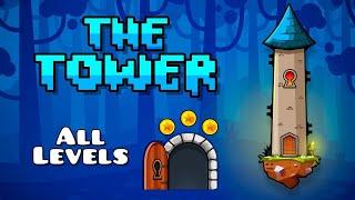 Прошел все уровни The Tower! Открыл 6 Сундуков и выбил..... Игра Geometry Dash от Diaret