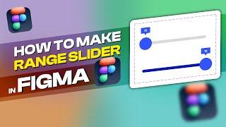 How To Make Range Slider In Figma | #figmatutorial