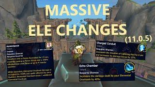 MASSIVE Ele Shaman Changes are Coming in 11.0.5!