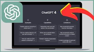 How to Download & Install ChatGPT 4 On PC/Laptop (Windows, Mac, Linux)