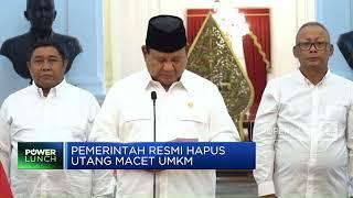 Prabowo Resmi Hapus Utang Macet UMKM, Petani Hingga Nelayan