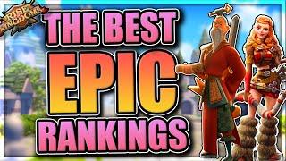 The BEST Epics in Rise of Kingdoms [Summer 2020 Tier List - rok]