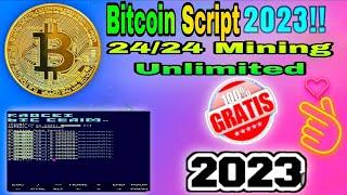 BTC Mining Script Premium 24H Non Stop Unlimited Earn Script Termux