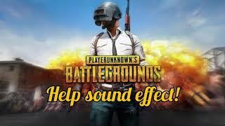 Pubg Mobile Help Sound Effect! | Pubg Mobile sound effects.