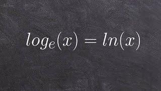 What are natural logarithms and their properties