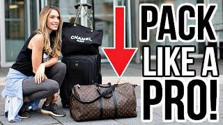 HOW TO PACK LIKE A PRO | TRAVEL IN STYLE! (LOUIS VUITTON KEEPALL)