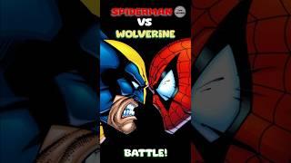 Spiderman Vs Wolverine Battle!