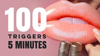 100 Triggers In 5 Minutes ASMR Challenge  Recreating My Best Performing Video