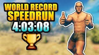The BEST Run in Valheim History!!! WORLD RECORD Valheim Speedrun in 4:03:08 (NG RSG All Bosses)