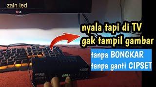 Cara PRAKTIS atasi STB DVBT2 yang di tv TIDAK TAMPIL GAMBAR/video