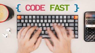 You can code faster than most developers…here’s how