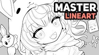 10 Tips to MASTER Line Art