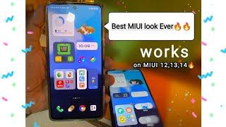 Get Chinese MiUi 14 all widgets in Any MiUi 12,13,14 devices 