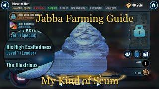 Jabba the Hutt Farming Guide - SWGOH