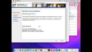 Install SAPGUI for MAC OS and Create new Connections