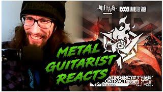 Pro Metal Guitarist REACTS: Arknights OST - Battleplan Pyrolysis