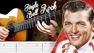 How to play JINGLE BELL ROCK on guitar | Guitar Tab | Easy Tutorial