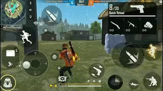 HEADSHOT WITH BROWN MUNDE BEST ONE TAP ON # AD GAMER YT VS X ROHIT2  BEST GAMEPLAY