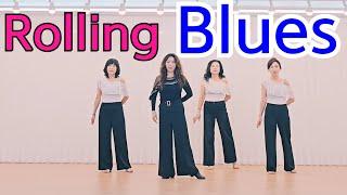 Rolling Blues Line Dance  Low Intermediate 쉬운중급라인댄스  /Gary Moore - Still Got The Blues