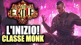 PATH OF EXILE 2 gameplay ITA classe MONACO - le prime ore di gioco (e di coda...)