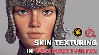 Texturing Skin in Substance Painter for Real Time Characters