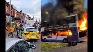 UK migrants riot after social workers rescue endangered children