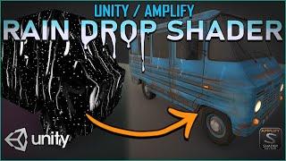 Unity: Make It Rain with Amplify Shader Editor.