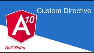 Angular 10 tutorial #26 custom directive