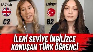 İleri Seviye İngilizce Konuşan Türk Öğrenci