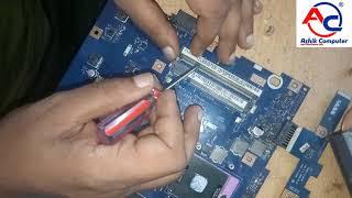 How to Repair Laptop Motherboard | step by step | bangla