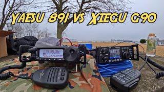 The Yaesu 891 vs Xiegu G90 video you've been waiting for!