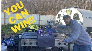 Security Caught Me DUmpster Diving Super Clean Giveaway