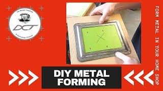 Metal FORMING in your home shop - DIY