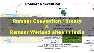 Ramsar Convention - Wetlands in India | UPSC Environment and Ecology