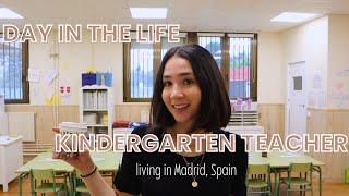Day in the life as a kindergarten teacher | spirit week, challenging behaviors, life in Spain