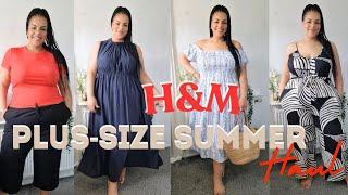 H&M SUMMER PLUS SIZE HAUL #plussizefashion #affordablefashion #plussize