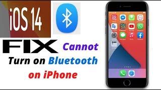 how to fix cannot turn on Bluetooth on iPhone and iPad after iOS update