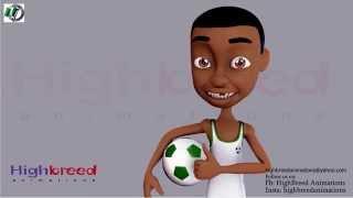 Nigeria 3d  Animation (Ojo football freestyle)