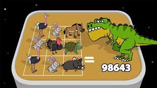 MERGE ANIMALS: My Perfect Zoo - Android Game Merge Battle (Replay)