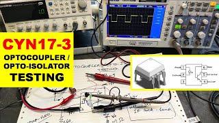 {576} CNY17-3 PhotoTransistor Optocoupler Tester