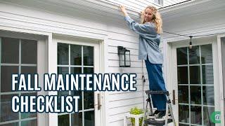 Fall Home Maintenance Checklist